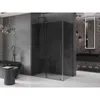 Mexen Velar Duschkabine 150x85cm Graphit Gun Metal Produktbild-Vorschau 2