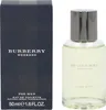 A bottle of Burberry Weekend for Men eau de toilette and its packaging are displayed side-by-side against a white background. Anteprima dell’immagine prodotto