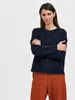 SELECTED FEMME Strickjacke Relaxed Fit Rundhals Raglanärmel Produktbild-Vorschau 6