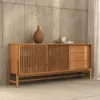 Sideboard ADAMO 175 cm aus Massivholz, Eiche Finish - Produktbild-Vorschau 2