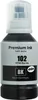 A bottle of black ink refill for a printer. Produktbild-Vorschau