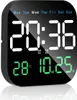 Multifunktionale LED-Wanduhr, Fernbedienung, Timing, Produktbild-Vorschau 1