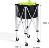 SucceBuy Récipient pour balles de tennis pliable, peut Voir les images du produit 8