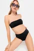 LSCN by Lascana Bandeau-Bikini Egitura schwarz Größe 36 Cup Produktbild-Vorschau 5