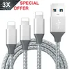 3x Schnellladekabel für iPhone 14 13 12 11 10 9 8 7 6 X XS Produktbild-Vorschau 1