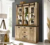 Buffet Sherwood 57 Old Style hell anthrazit mit soft-close Produktbild-Vorschau 5