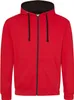 Just Hoods JH053 | Felpa con cappuccio Varsity Zoodie con Anteprima dell’immagine prodotto 1