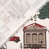 Weihnachtstischdecke Winter Village Scene Winterdorf div. Produktbild-Vorschau 6