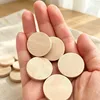 Holzscheiben 35x5 mm, 50 Stück, glatt, für DIY-Basteln Productafbeelding-voorbeeld