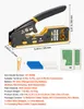 SucceBuy Netzwerk-Werkzeugset, RJ45/RJ11/RJ12 Produktbild-Vorschau 7