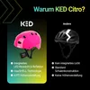 75 KED Urban-Fahrradhelm Citro, pink Produktbild-Vorschau 3