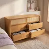Kommode CEFIRA aus Massivholz, Eiche Finish - Anrichte mit Produktbild-Vorschau 3