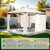 tectake® Gartenpavillon Emine 4 x 3 m Produktbild-Vorschau 2