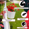 KOTARBAU® Lot de 2 Jardinière Extérieur Pot de Fleur PVC Voir les images du produit 8