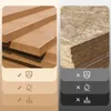 SoBuy Tavolo a muro Estensibile con piano in legno Stile Anteprima dell’immagine prodotto 9