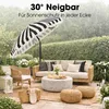 In the Mood Parasol de plage Osborn - 220x220x238 cm - Voir les images du produit 6