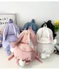 Mode Kinder Schultaschen Hase tragbare Rucksäcke Kinder Produktbild-Vorschau 6