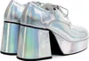 Plateauschuhe Herren silber Schuhgröße: 44-45 Produktbild-Vorschau 5