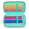 Scooli BUFI0421, Weiches Federmäppchen, Aqua-Farbe, Pink, Produktbild-Vorschau 2