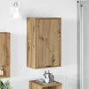 vidaXL Armario de baño, estilo artesanal, roble, 39 x 23,5 Vista previa de la imagen del producto 2
