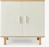 Sideboard 'Ferrersp' mit 2 Türen 80 x 80 x 40 cm Eicheoptik Produktbild-Vorschau 6