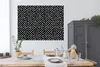 MuchoWow® Poster Schwarz - Weiß - Muster - Polka dots Produktbild-Vorschau 3
