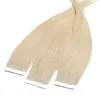 Tape Extensions Pravé vlasy #10/1 Svetlo-jasne blond Náhľad obrázku produktu 1