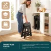 VOUNOT® Klapphocker Faltbar Rutschfester Tritthocker mit Produktbild-Vorschau 5