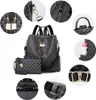 STILVORA 2er Set Damen Rucksack, Großer Freizeitrucksack Produktbild-Vorschau 7