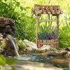 GIARDINO FONTANA NATURALE in corteccia con baldacchino POND Anteprima dell’immagine prodotto 3
