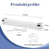 A product image showing a bathroom light fixture with dimensions and specifications. Anteprima dell’immagine prodotto