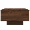 vidaXL Table basse avec lampes LED brun aspect chêne Voir les images du produit 6