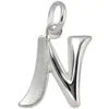 JOBO Anhänger Buchstabe N 925 Sterling Silber rhodiniert Produktbild-Vorschau 2