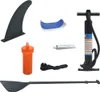 vidaXL Aufblasbares SUP-Board mit Segel Set Blau und Weiß Produktbild-Vorschau 12