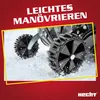 HECHT 661 GT Schneeschieber Schneeschaufel mit Räder | 66 Produktbild-Vorschau 3