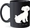 Mr. & Mrs. Panda Becher Bichon Frisé Freude - Schwarz - Produktbild-Vorschau 2