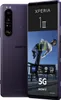 A promotional image of a Sony Xperia 1 III smartphone, showing both the front and back of the device. The front display shows a person taking a photo, with camera settings overlaid. Náhled obrázku produktu