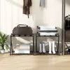 COSTWAY Portabagagli pieghevole set di 2, portabagagli a 2 Anteprima dell’immagine prodotto 3