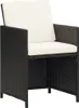 "2024"cloris 7-tlg. Garten-Essgruppe mit Kissen Poly Rattan Produktbild-Vorschau 5