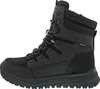 A black winter boot shown from the side against a white background. Voir les images du produit