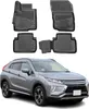 2017-2024 Mitsubishi Eclipse Cross tappetini TPE nero 4 pz Anteprima dell’immagine prodotto 1