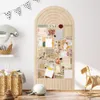Zelfklevende vilt prikbord, 120 x 60 cm, lichtbeige kleur Productafbeelding-voorbeeld 2