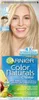 A box of Garnier Color Naturals hair dye with a model on the front. Podgląd zdjęcia produktu