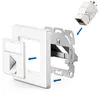 deleyCON CAT8 Netzwerkdose Unterputz RJ45 Keystone 40 Gbps, Produktbild-Vorschau 4