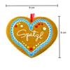 4 Stück Dekorations Herzen "SPATZL" Lebkuchenherz Design Produktbild-Vorschau 7