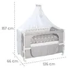 roba Roombed, cuna para bebé de 60x120 cm, cuna auxiliar Vista previa de la imagen del producto 4