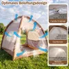 Tente de camping gonflable COSTWAY pour 4 personnes, tente Voir les images du produit 7