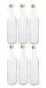 6 x Glasflasche á 1000ml mit Schraubverschluss - leere Produktbild-Vorschau 1