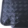 Auto Gummi Fußmatten universal Alu Riffelblech Optik Produktbild-Vorschau 4