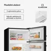 KlarsteinIrene, kombinovaná lednice, 61 l/25 l, černá Náhled obrázku produktu 5
